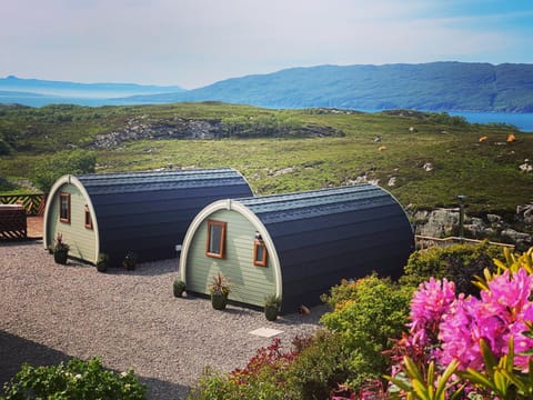 Duirinish Pods with Private Hot Tubs and Duirinish Bothy with No Hot Tub Chalet in Scotland