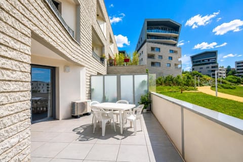 Property building, Patio, Day, View (from property/room), Balcony/Terrace