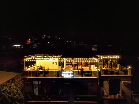 Night, View (from property/room), Balcony/Terrace