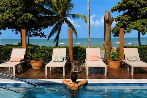Day, Natural landscape, Pool view, Sea view, Swimming pool, sunbed