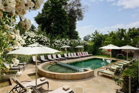 Summer, Garden, Swimming pool
