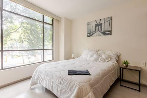Bed, View (from property/room), Bedroom, Street view