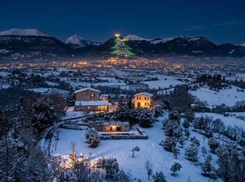 Bird's eye view, Winter, View (from property/room), City view, Landmark view, Mountain view, Seasons