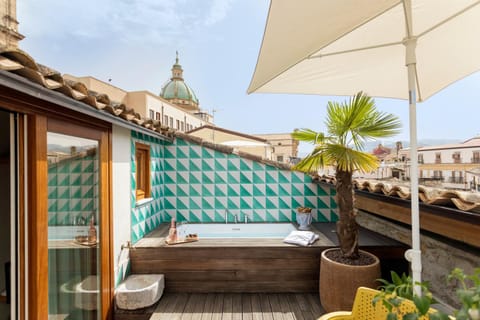Hot Tub, Hot Tub, View (from property/room), Balcony/Terrace, Bedroom, Open Air Bath