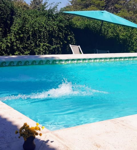 Pool view, sunbed