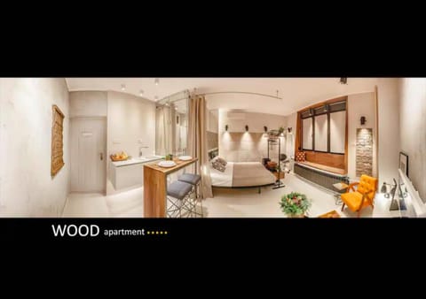 Living room, Bedroom, kitchen