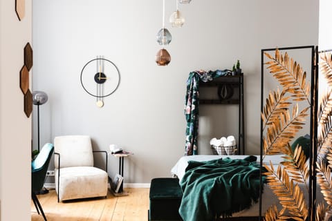Photo of the whole room, Seating area, Bedroom