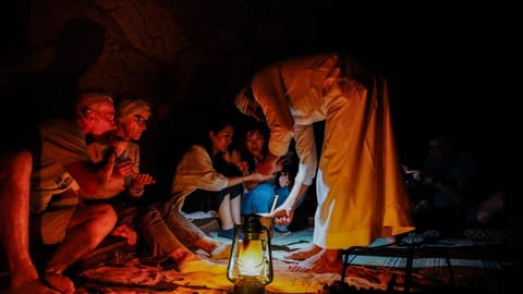 Night, People, children, group of guests