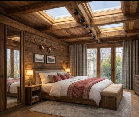 Bed, TV and multimedia, Photo of the whole room, Bedroom