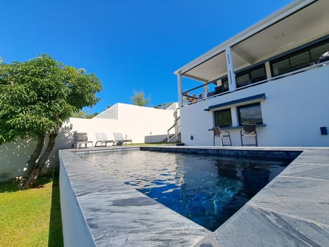Property building, Pool view, Swimming pool