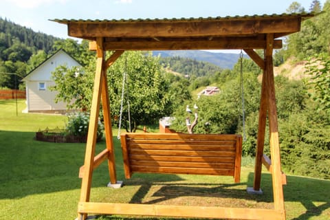 Natural landscape, Garden, Mountain view