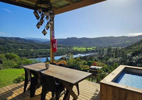 Patio, Natural landscape, View (from property/room), Mountain view, River view