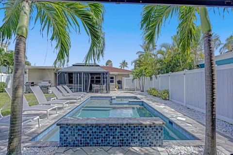 Patio, Day, Pool view, Swimming pool, sunbed