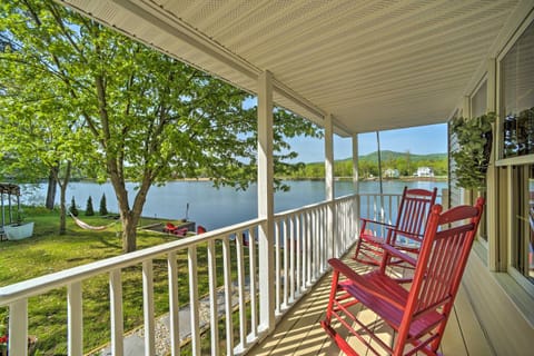 Lake Luzerne Home with Fire Pit on Hudson River House in Corinth