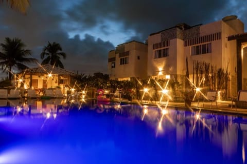 Property building, Night