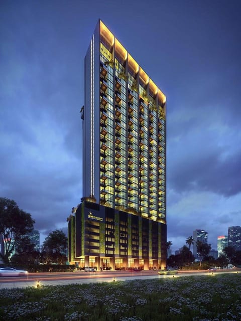 Property building, Night