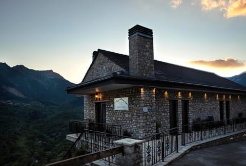 Property building, Sunset