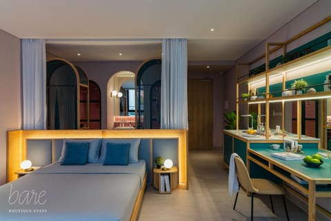 Bed, Bedroom