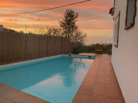 Sea view, Swimming pool, Sunset
