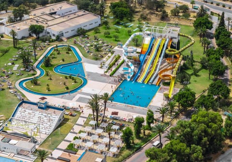 Bird's eye view, Aqua park, Swimming pool