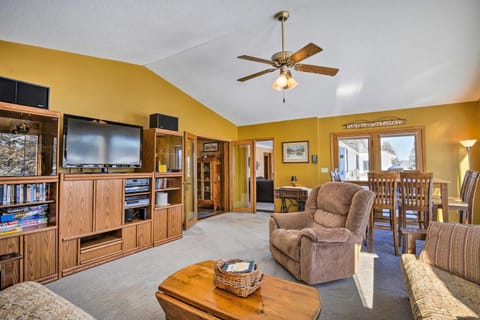 Cumberland Retreat with Lakefront Yard and Dock House in Wisconsin