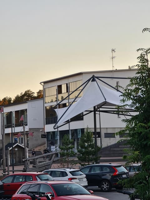 Property building, Neighbourhood, Sunset
