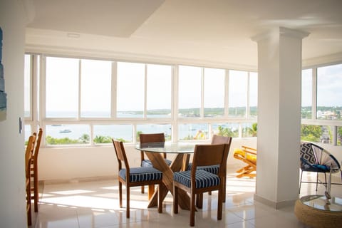 Dining area, Sea view