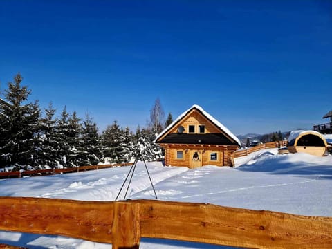 Property building, Day, Natural landscape, Winter, Sauna