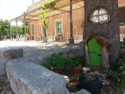 Property building, Patio