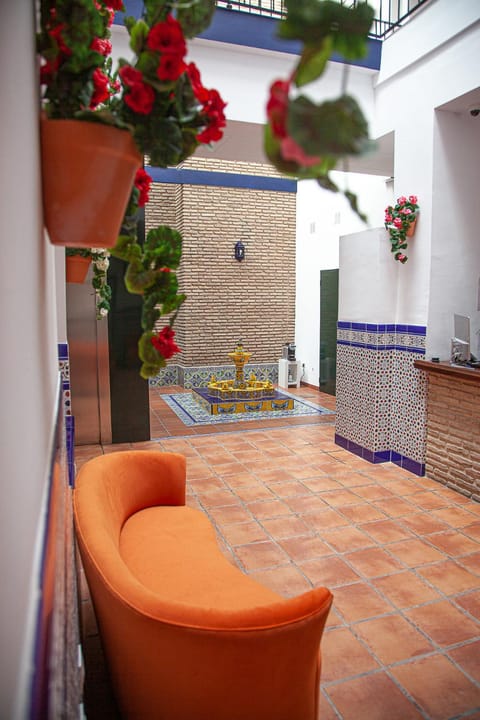 Patio, Lobby or reception, Decorative detail, Seating area, Inner courtyard view, elevator