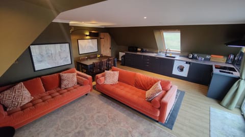 Kitchen or kitchenette, Living room, Dining area, kitchen