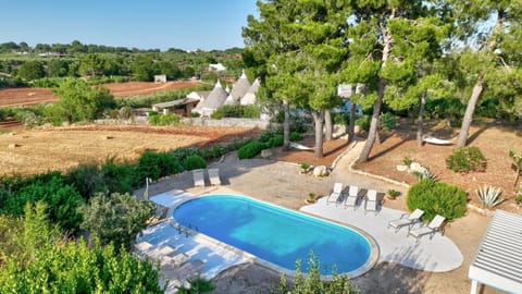Spring, Day, Natural landscape, Garden, Garden view, Pool view, Swimming pool, sunbed