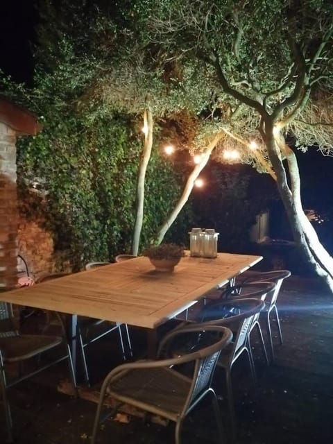 Patio, Night, Garden, Balcony/Terrace, Garden view