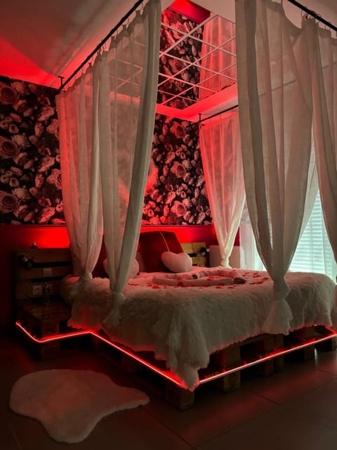 Romantisme et glamour 2 avec spa , clim et jardin Apartment in Dijon