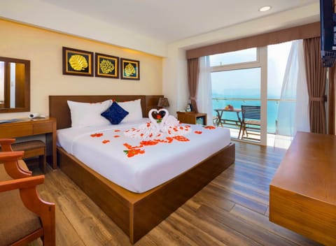Bedroom, Sea view