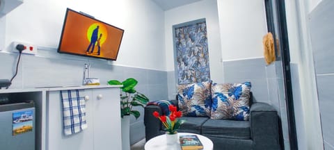 Communal lounge/ TV room, TV and multimedia, Kitchen or kitchenette, Living room, Seating area, Evening entertainment