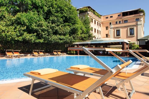 Pool view, Swimming pool, Swimming pool, sunbed