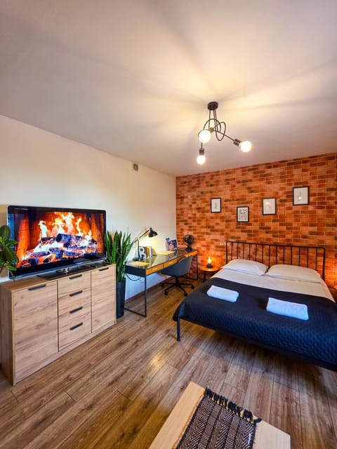 Bed, Library, TV and multimedia, Living room, Photo of the whole room, Seating area, Bedroom, flat iron, towels