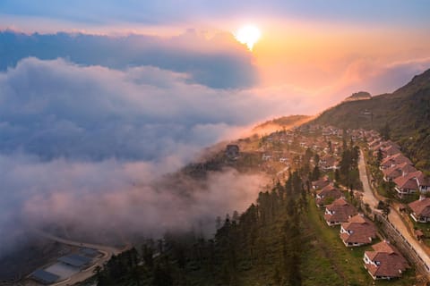 Natural landscape, Bird's eye view