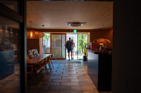 People, Lobby or reception