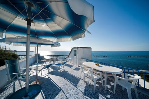 Patio, Day, Sea view