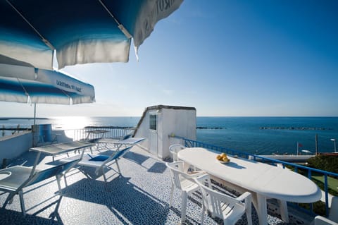 Patio, Day, Sea view