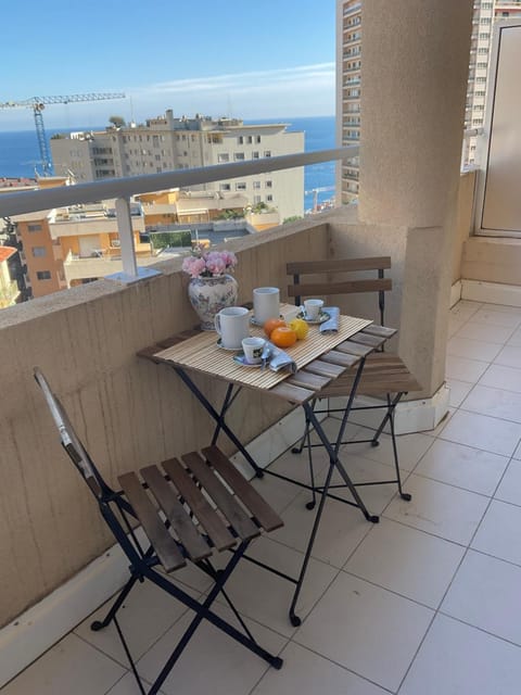View (from property/room), Balcony/Terrace, Sea view