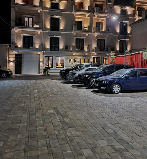 Property building, Night, Location, Parking
