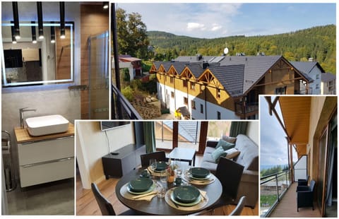 Bathroom, Balcony/Terrace, Living room, Mountain view