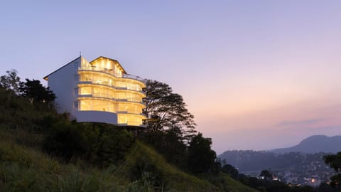 Property building, Sunset