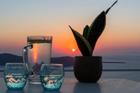 Sea view, Drinks, Sunset