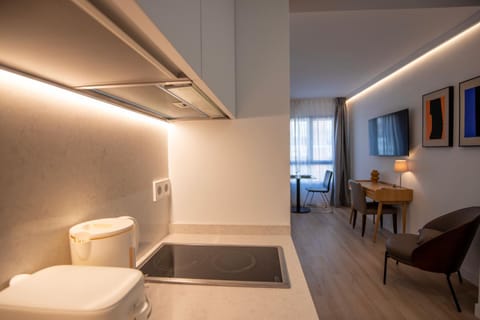 Kitchen or kitchenette, kitchen