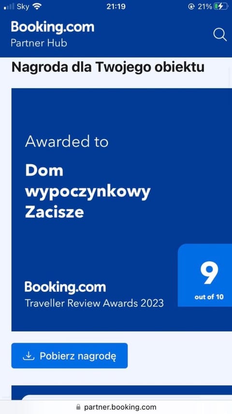 Dom wypoczynkowy Zacisze House in Lithuania