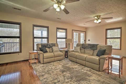 Caryville Home with Dock, Steps to Norris Lake! House in Caryville